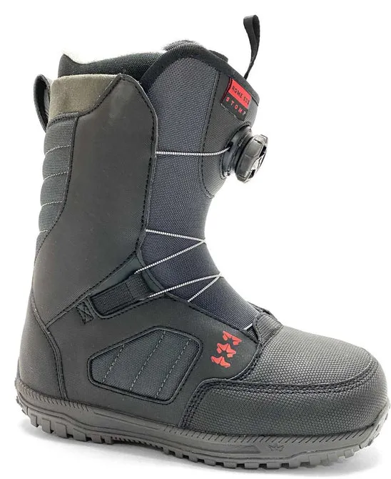 2023 ROME STOMP BLACK BOA WOMENS SIZE 7 SNOWBOARD BOOTS