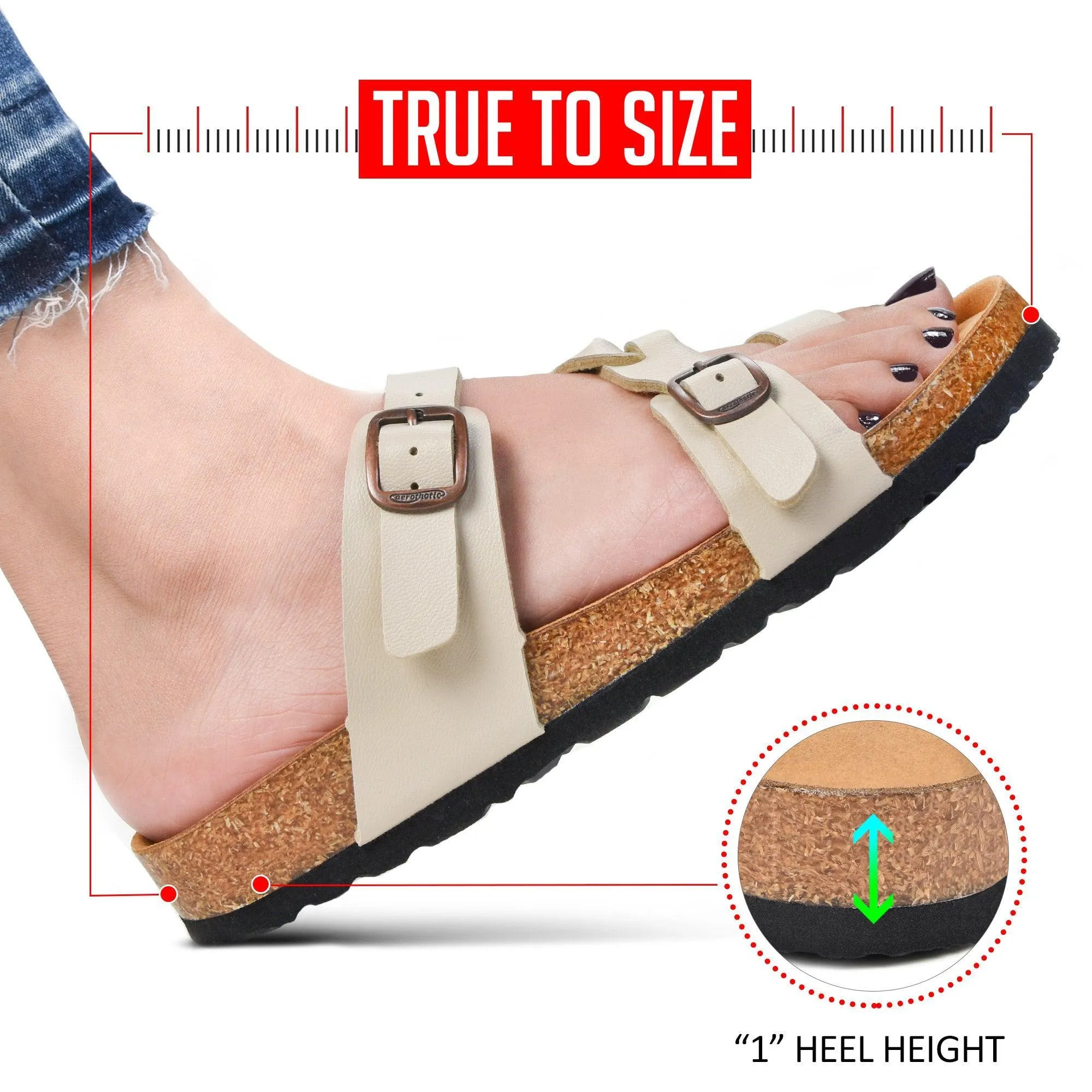 Aerothotic Seraph Comfortable Women Slide Sandals