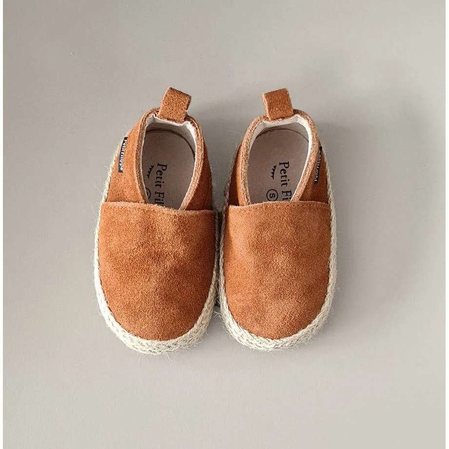 Baby - Suede Espadrilles - Brick