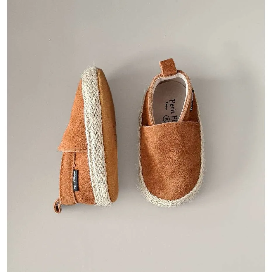 Baby - Suede Espadrilles - Brick