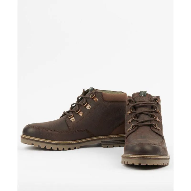 Barbour Fenton Mens Derby Boot - Mocha