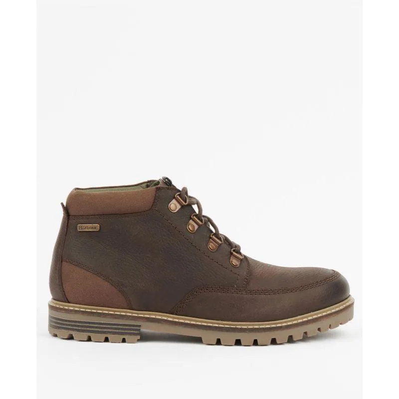 Barbour Fenton Mens Derby Boot - Mocha