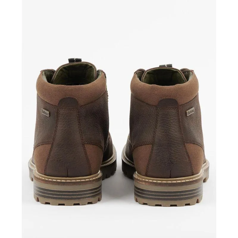 Barbour Fenton Mens Derby Boot - Mocha