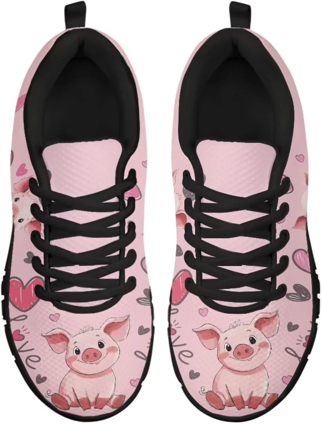 Casual Sneakers for Women Comfortable Running Shoes Lace Up Athletic Tennis Walking Footwear
