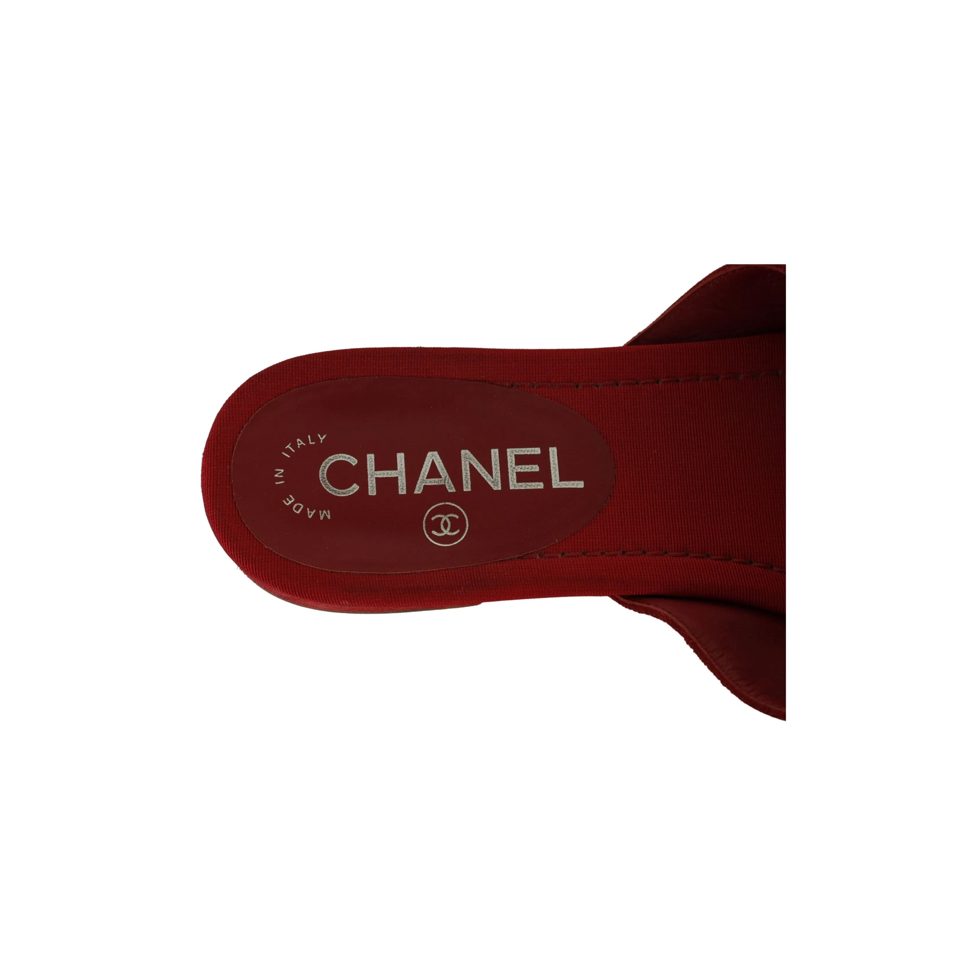 Chanel Camelia Flat Sandals - '10s
