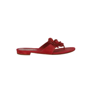 Chanel Camelia Flat Sandals - '10s