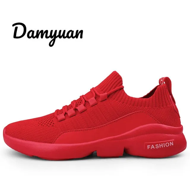 Damyuan 2020 Woman Shoes Sneakers Flats Sport Footwear Men Women Couple Shoes New Fashion Lovers Shoes Casual Lightweight Shoes