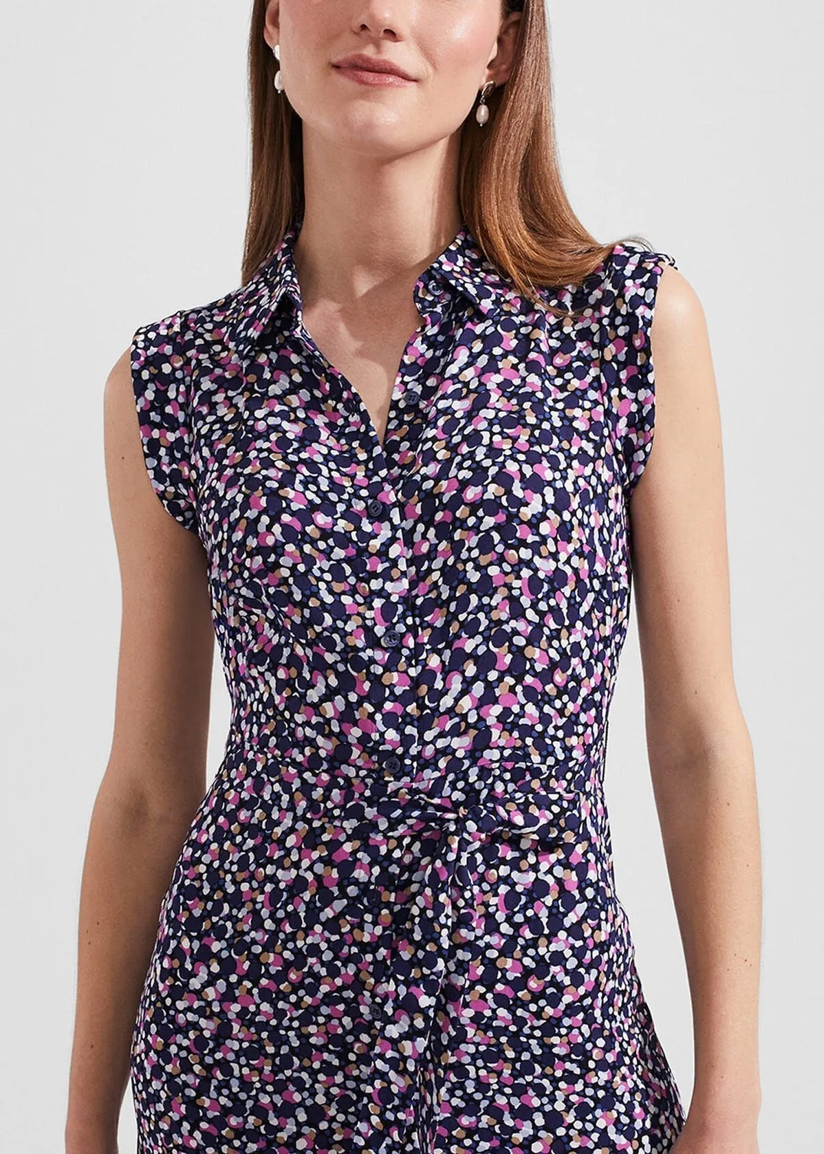Esme Dress 0223/5176/9021l00 Navy-Multi