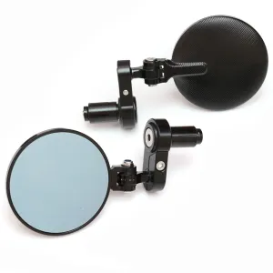 Fits Aprilia Dorsoduro 750 1200 900 CNC Folding Round Bar End Mirrors