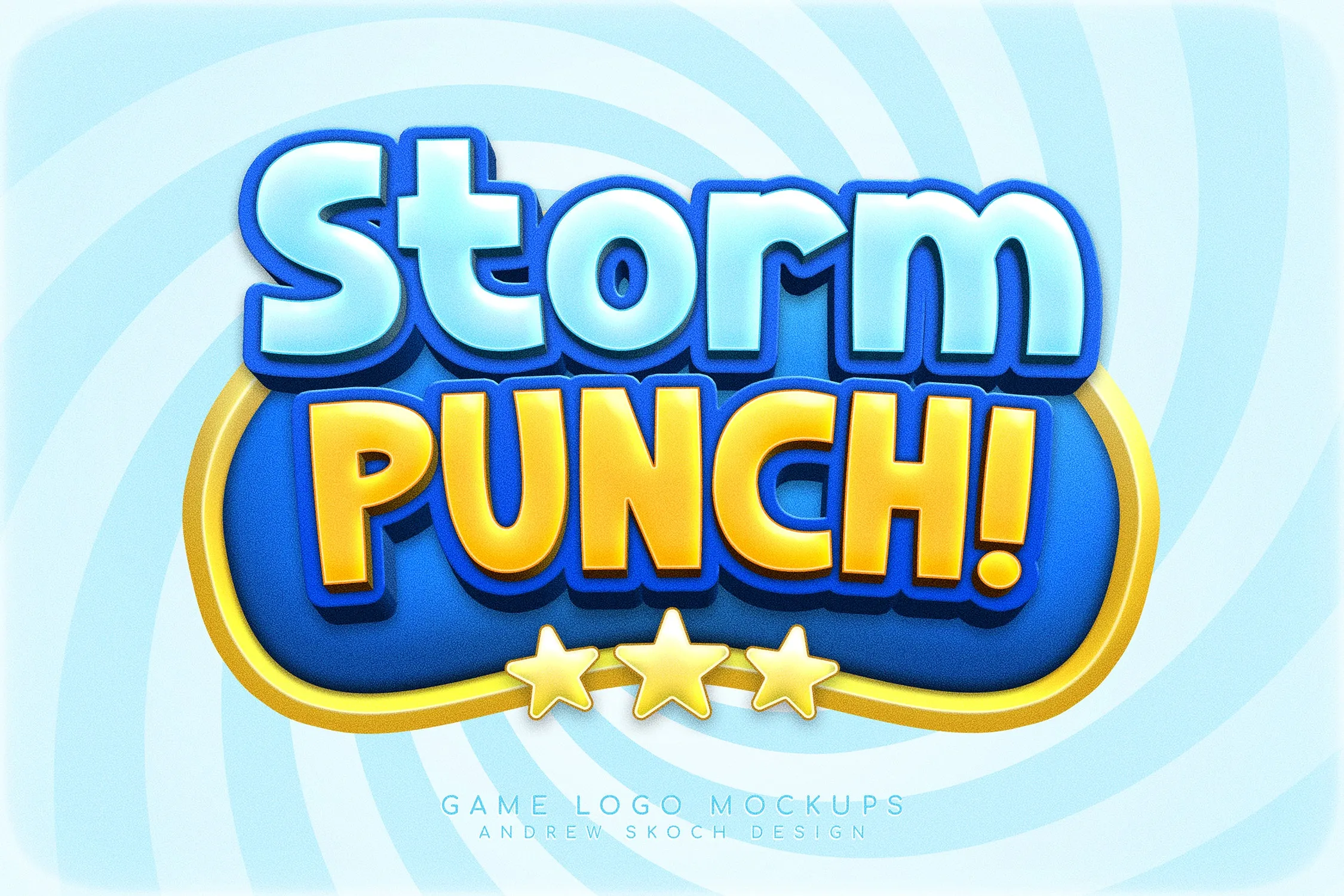 Game Logo Text Effect