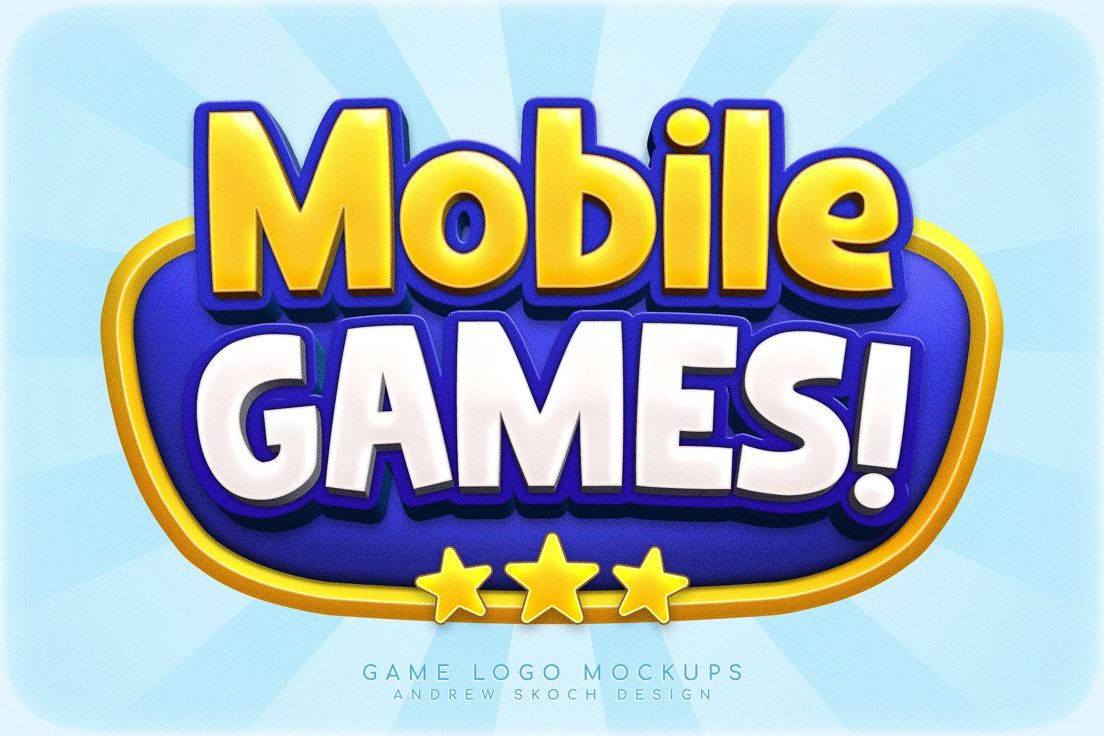 Game Logo Text Effect