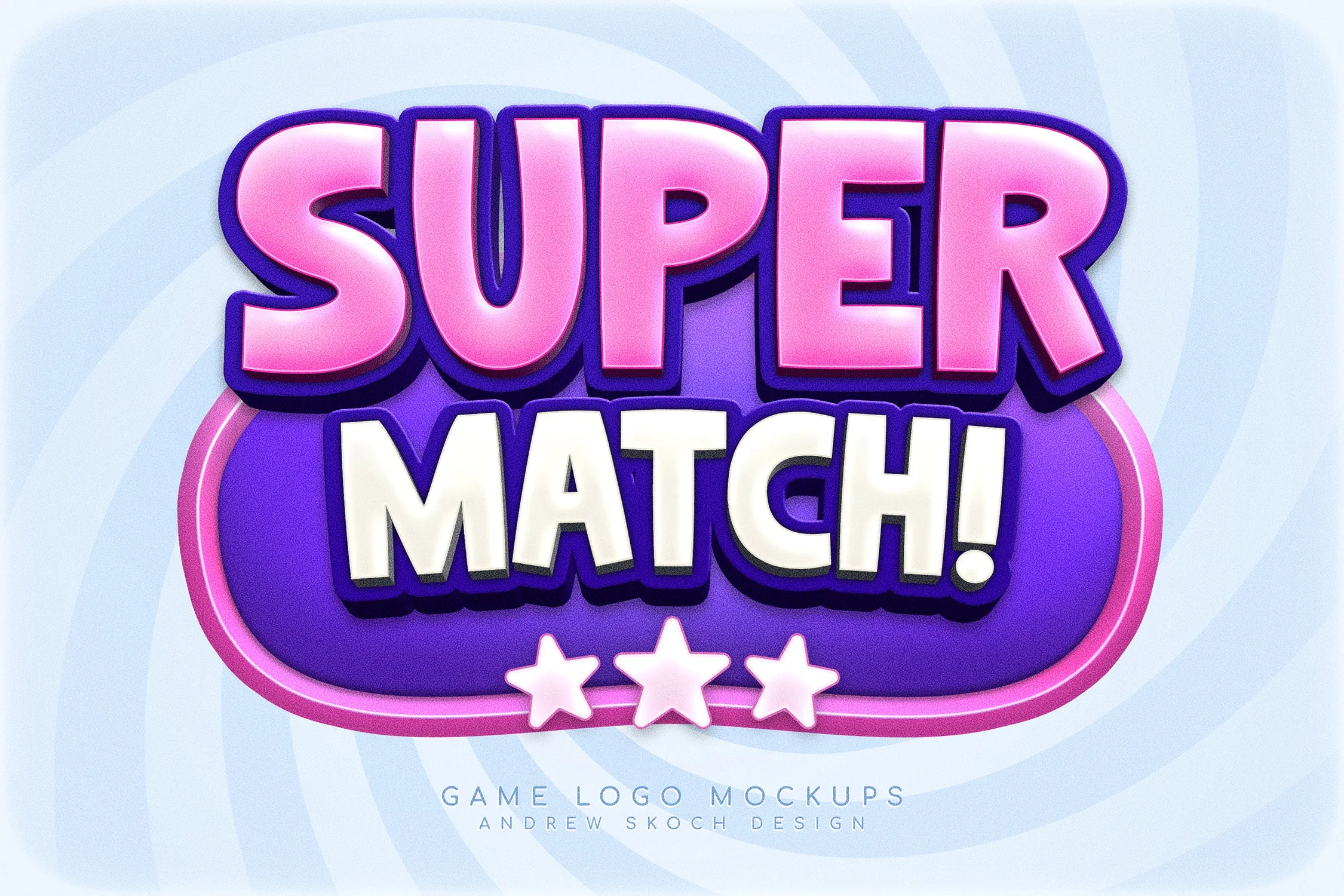Game Logo Text Effect