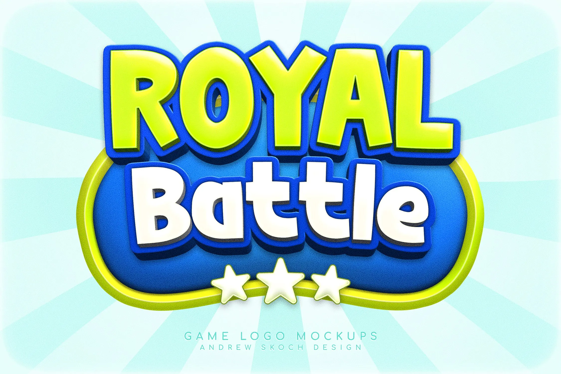Game Logo Text Effect
