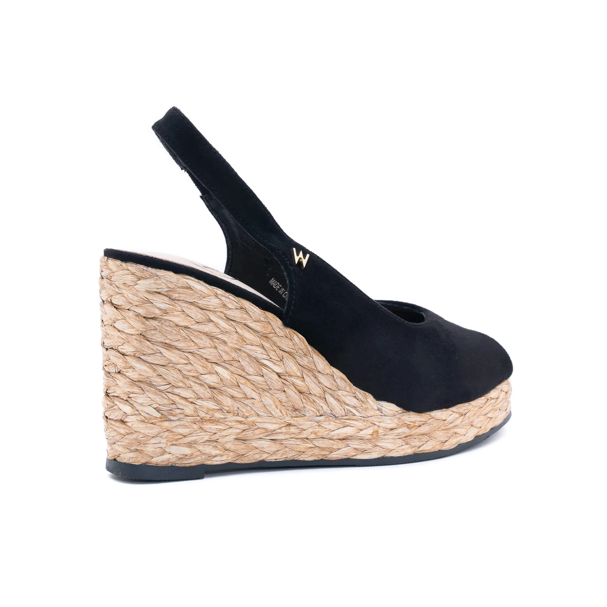 Giulia Black Espadrilles