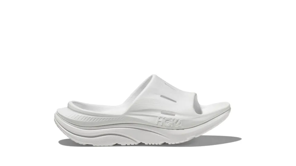Hoka Unisex Ora Recovery Slides v3- White