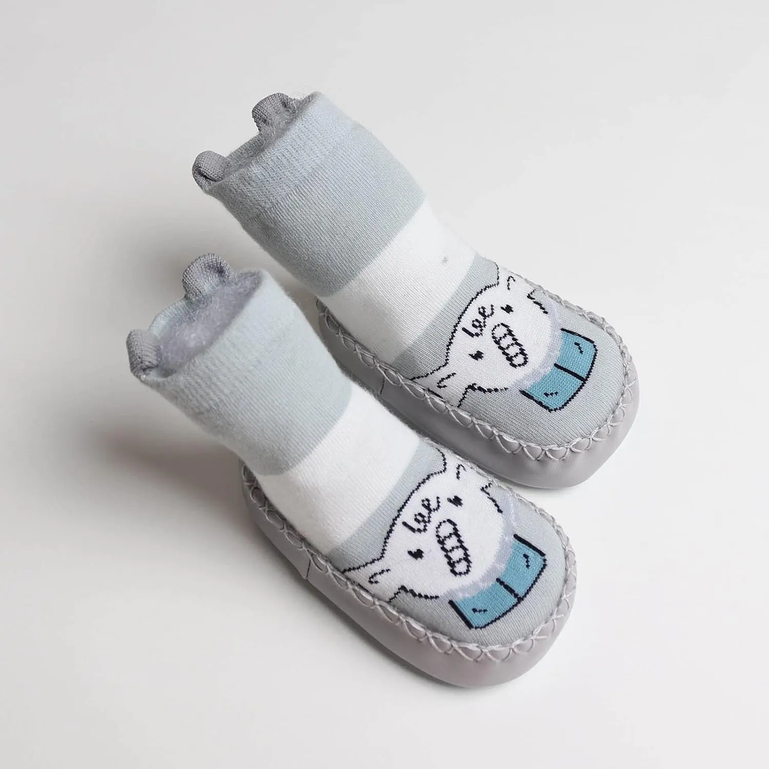 Infant Toddler Shoes Soft Sole Toddler Shoes Cartoon Animal Print Non Slip Breathable Socks Toddler Sandals Size
