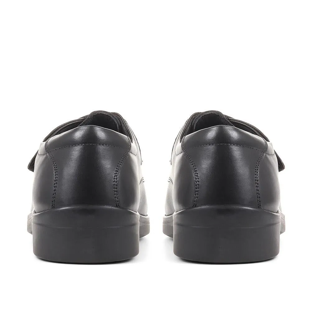 Leather Touch-Fasten Shoes - THEST36005 / 323 286