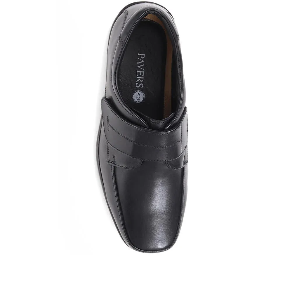 Leather Touch-Fasten Shoes - THEST36005 / 323 286