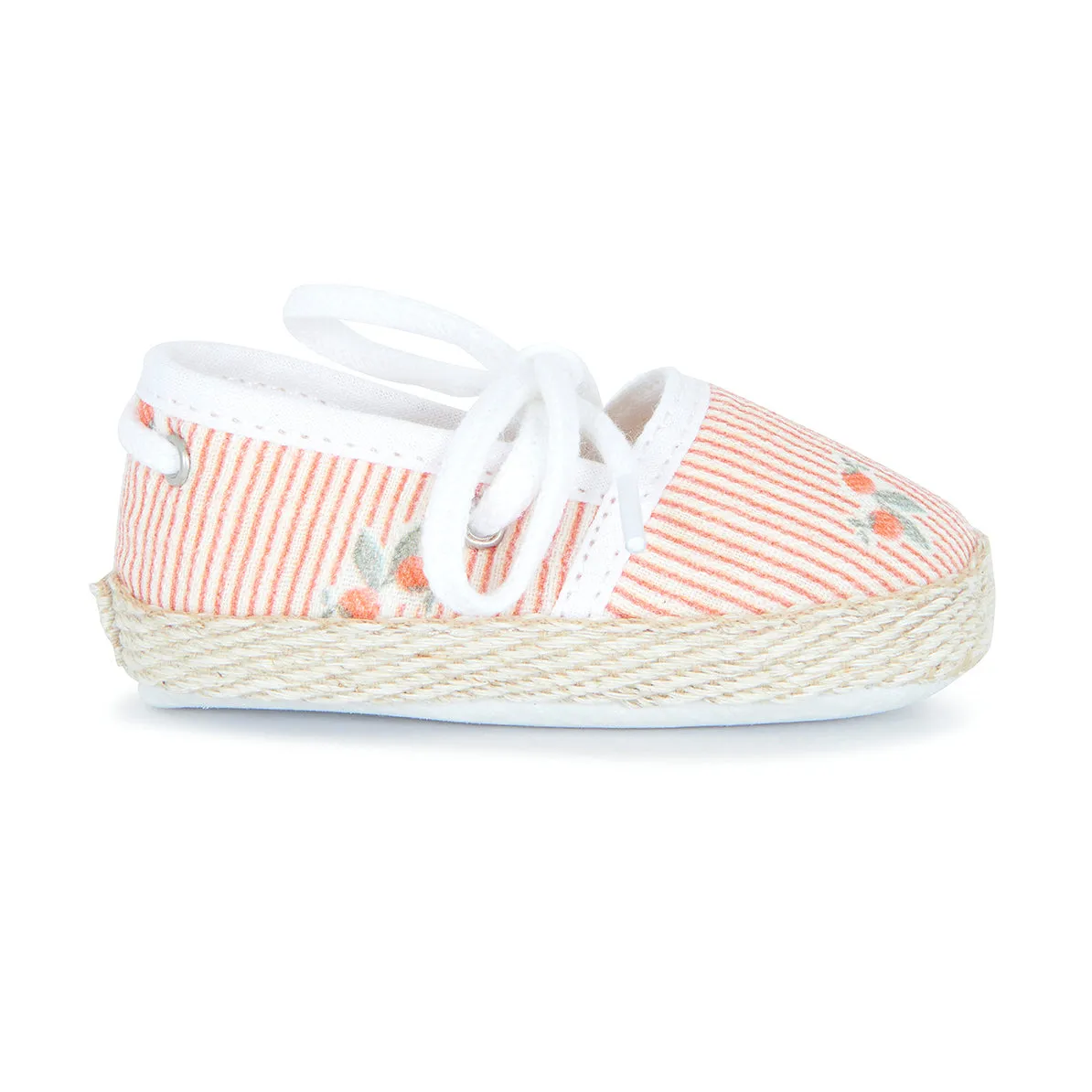Poppy Stripes Baby Shoes