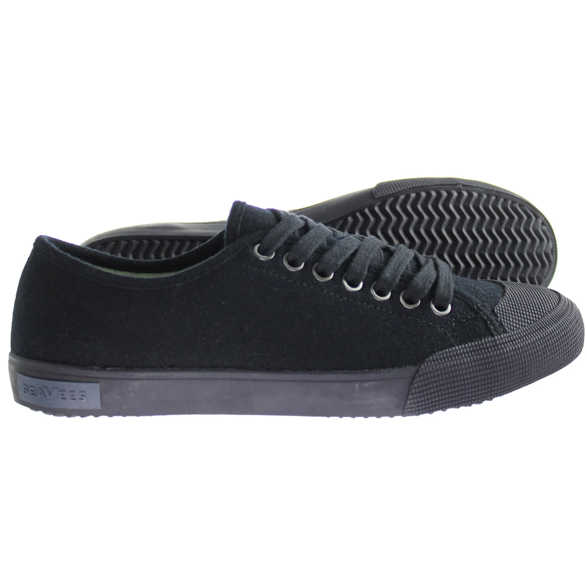 Seavees Kelso Dune Mens Dark Navy Plimsolls