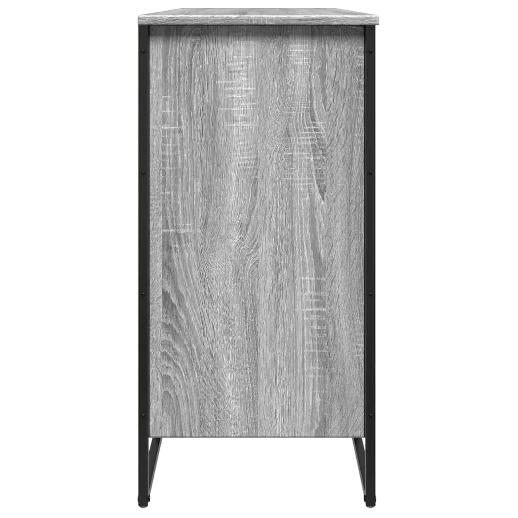 Shoe Cabinet Grey Sonoma 80x38x78 cm Engineered Wood