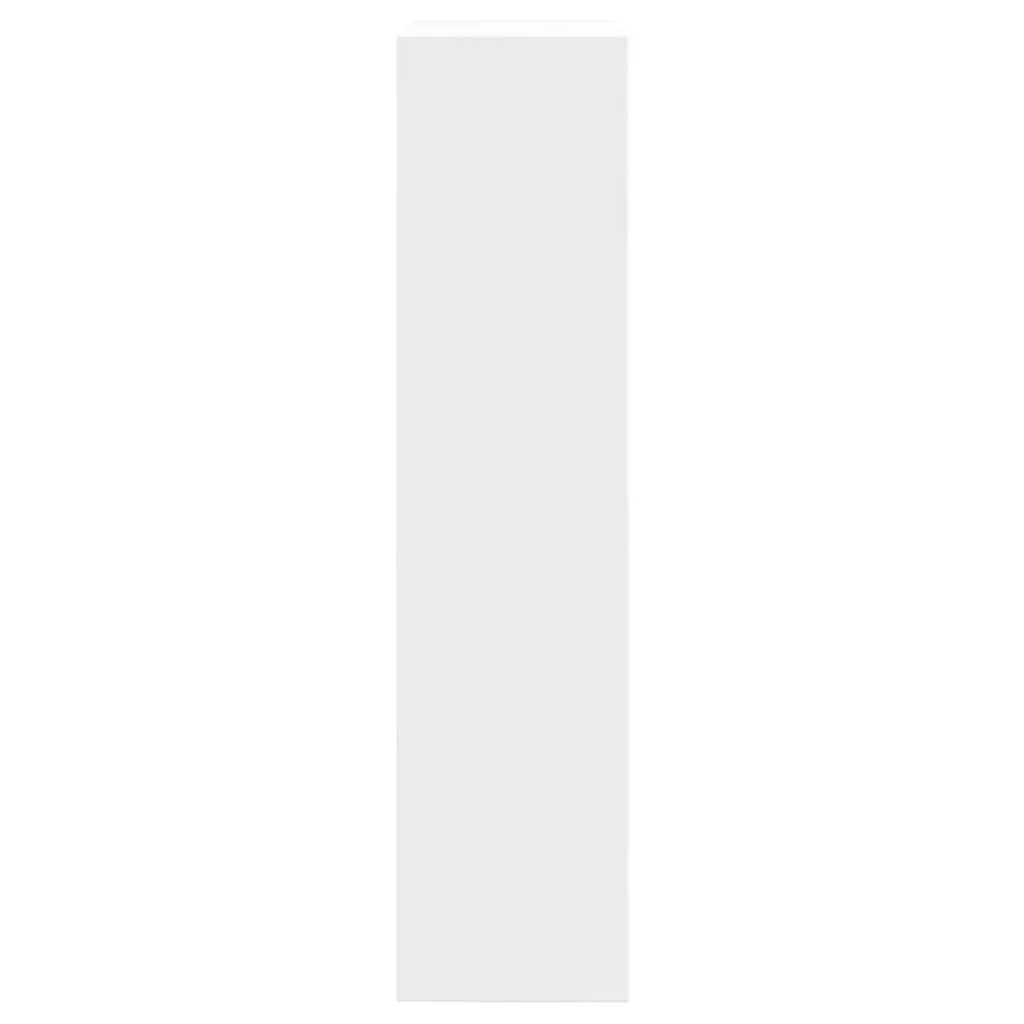 Shoe Cabinet White 60x21x87.5 cm Engineered Wood