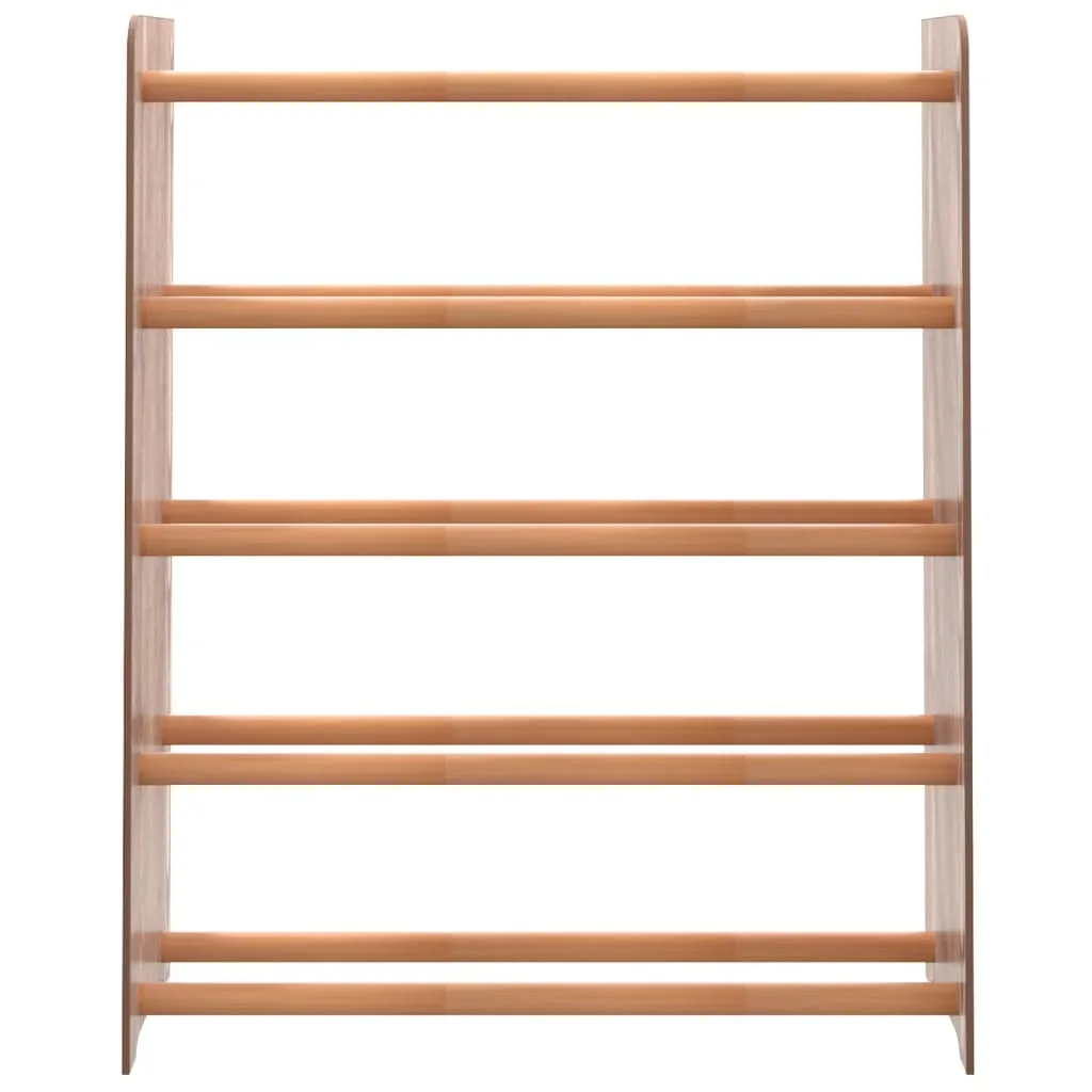 Shoe Rack Brown 65x24x81 cm Engineered Wood
