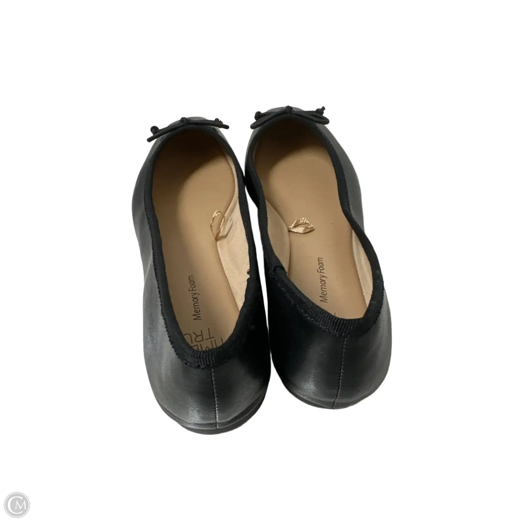 Shoes Flats By Time And Tru In Black, Size: 7