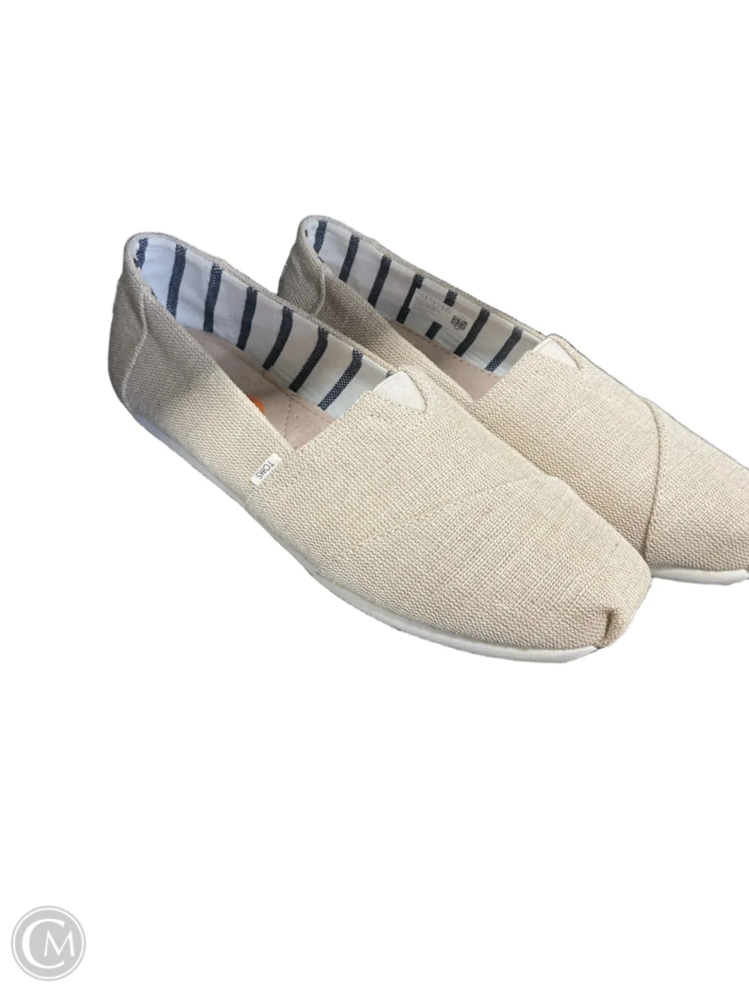 Shoes Flats By Toms In Beige, Size: 9.5