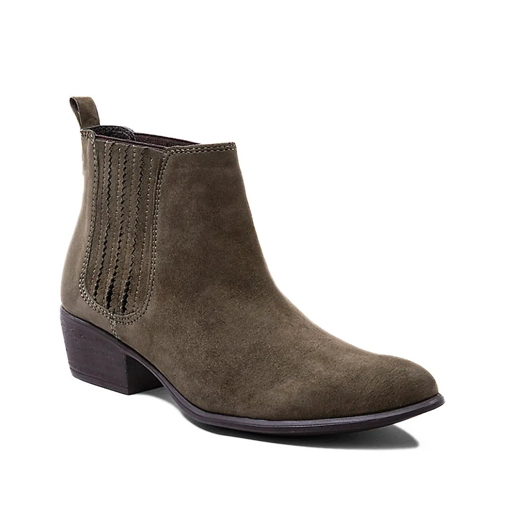 Steve Madden Women's Nylie BootiEe, Olive