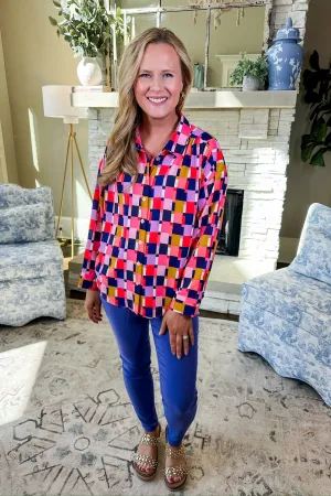 The Ronan Check Me Out Top by Michelle McDowell