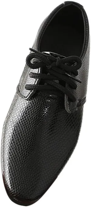 Toddler Boys Dress Shoes Kids Classic Lace Up Oxfords Solid Casual School Shoes British Style Dressy Leather Shoes