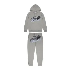 TRAPSTAR LONDON SHOOTERS HOODED TRACKSUIT - GREY/Sky Blue