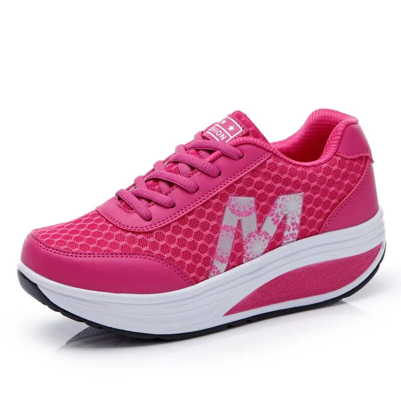 Trendy Sports Shoes With Thick Soles