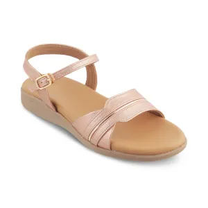tresmode Etienne Women's Champaign Casual Flats: Effortless Elegance for Everyday Chic || Size (EU-358UK-5/US-7)