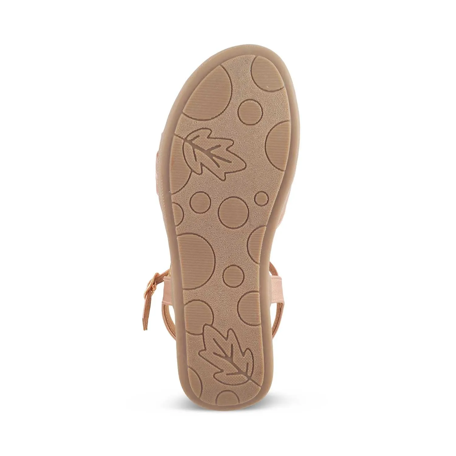 tresmode Etienne Women's Champaign Casual Flats: Effortless Elegance for Everyday Chic || Size (EU-358UK-5/US-7)