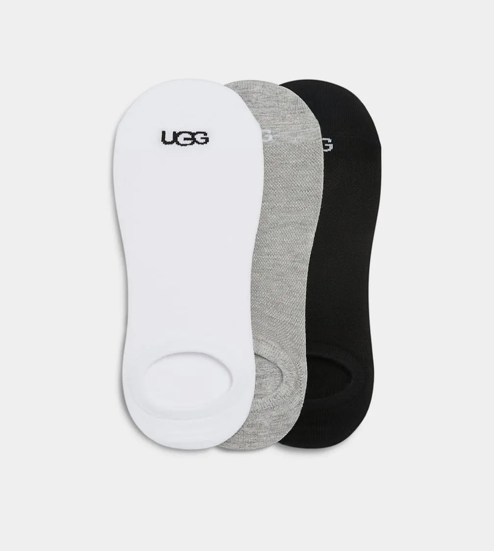 UGG Men's Oliver No Show 3 Pack Socks