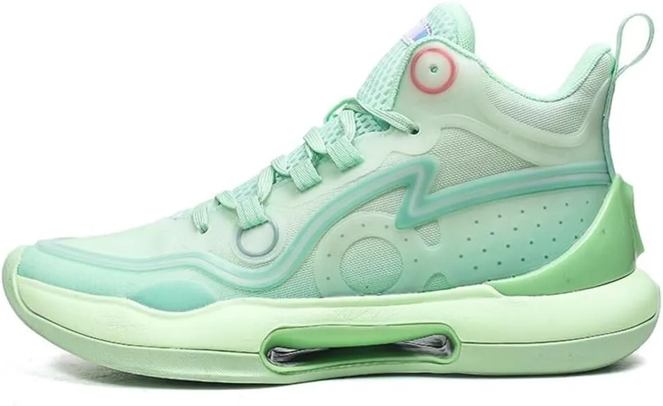 Unisex High Top Basketball Shoes are Breathable, Lightweight Shock-Absorbing Comfortable for Sports Training