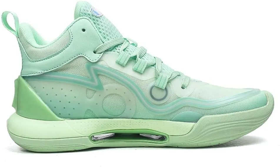 Unisex High Top Basketball Shoes are Breathable, Lightweight Shock-Absorbing Comfortable for Sports Training