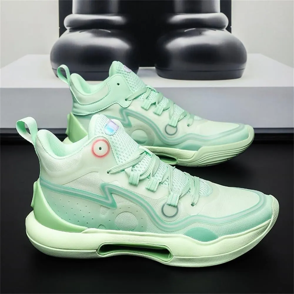 Unisex High Top Basketball Shoes are Breathable, Lightweight Shock-Absorbing Comfortable for Sports Training