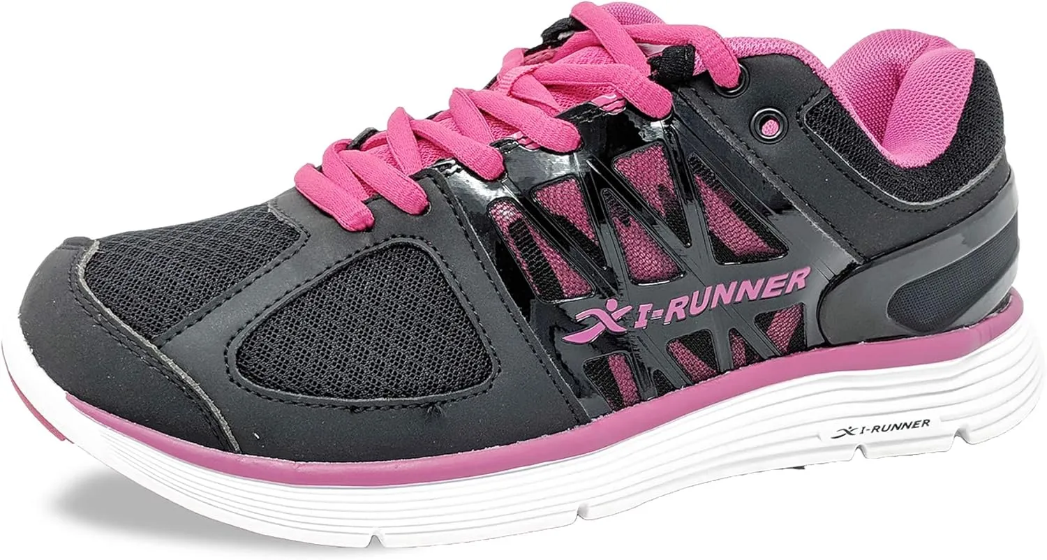 Woman Sophia Leather/Mesh Walking Shoes