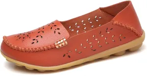 Womens Comfort Walking Boat Shoe Breathable Mesh Moccasins Wild Driving Flats Summer Soft Slip On Shoes Loafer