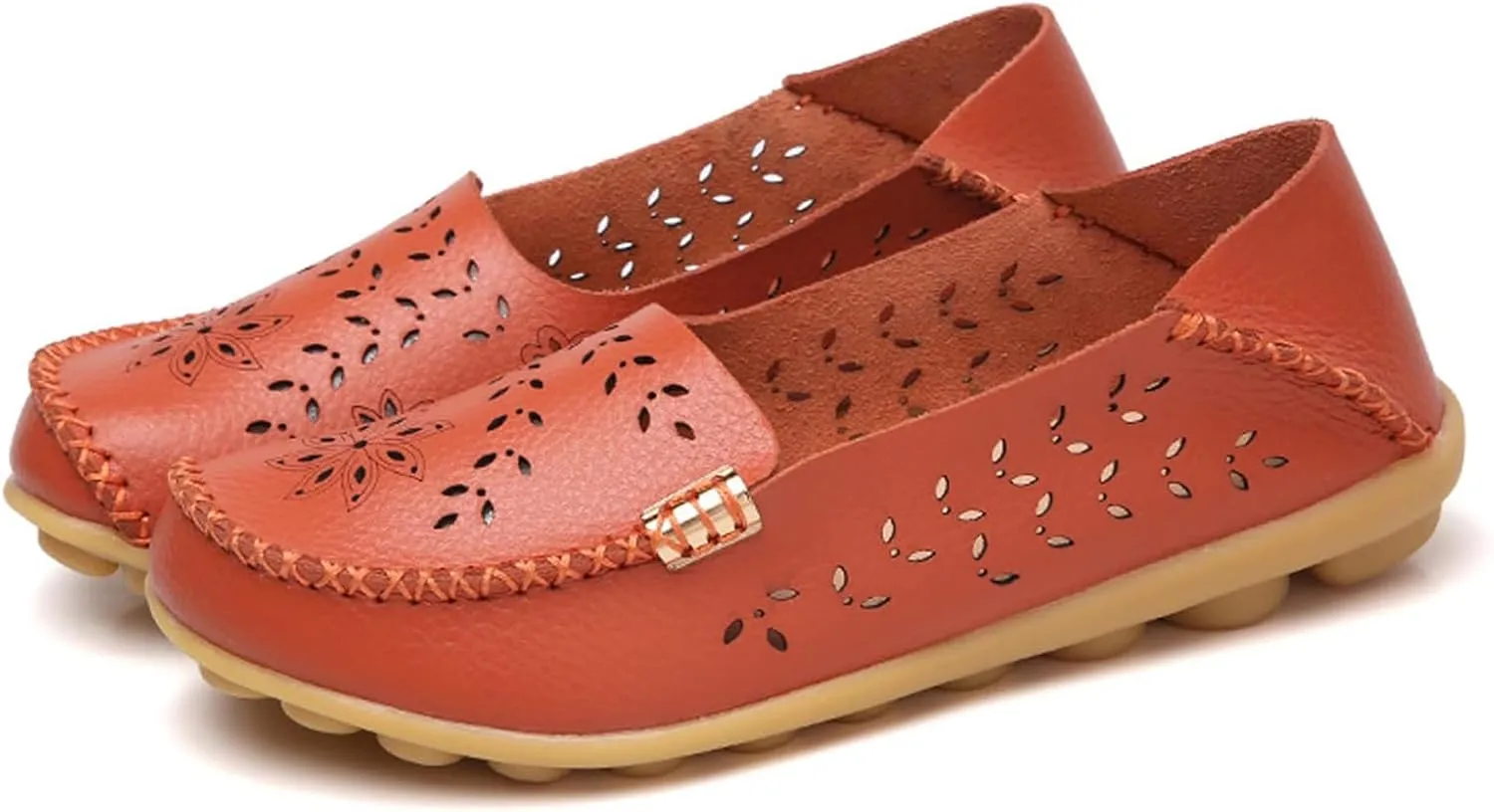 Womens Comfort Walking Boat Shoe Breathable Mesh Moccasins Wild Driving Flats Summer Soft Slip On Shoes Loafer